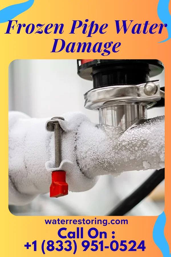 Frozen Pipe Water Damage in Lyons, OH